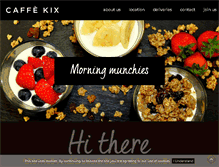 Tablet Screenshot of caffekix.com